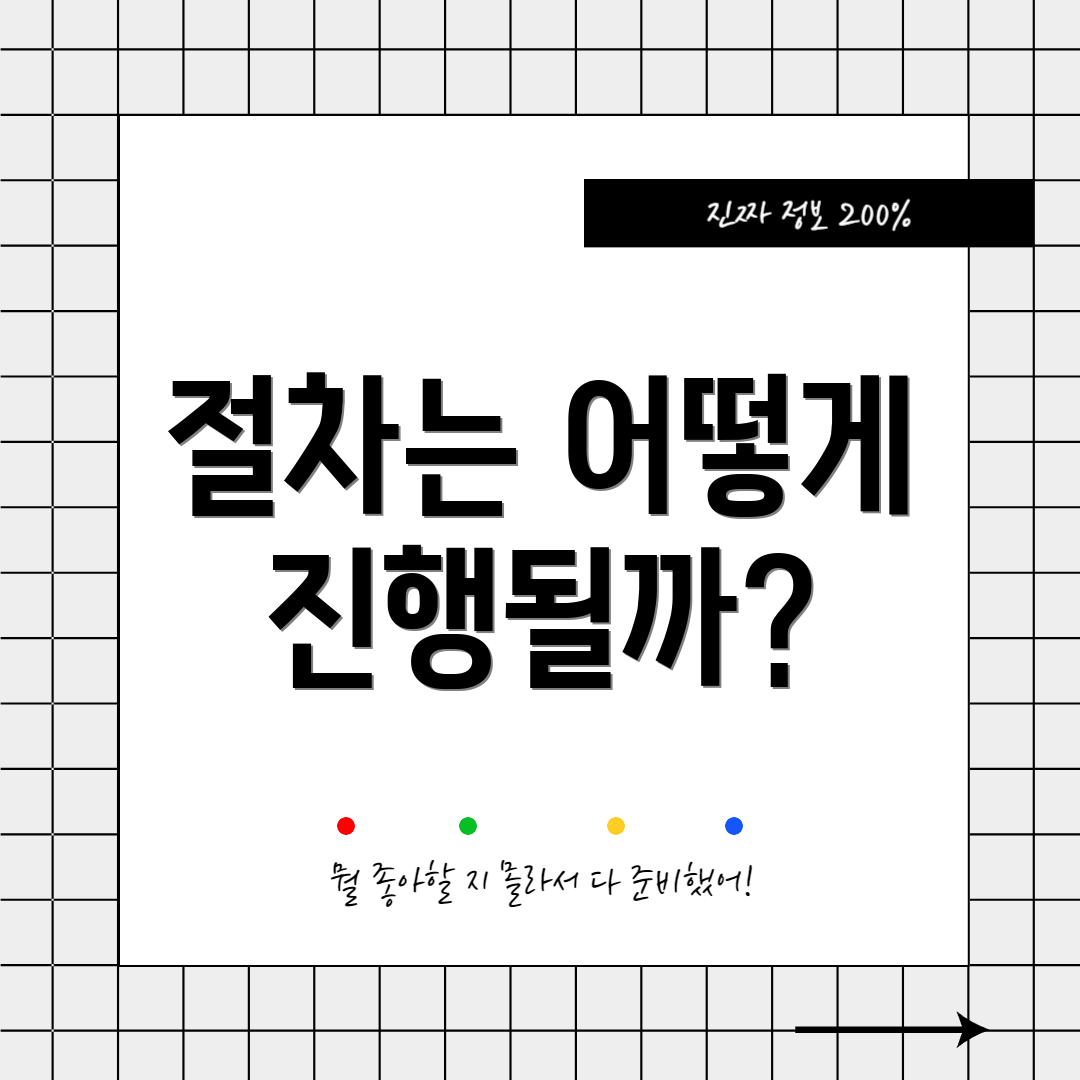 절차는 어떻게 진행될까?